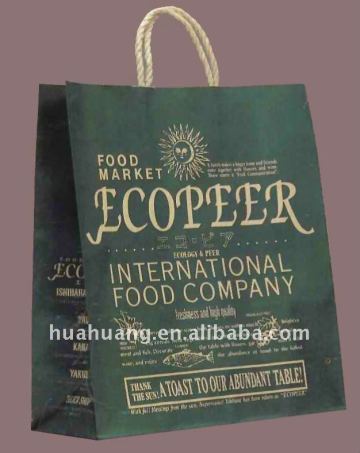 food market use paper bags