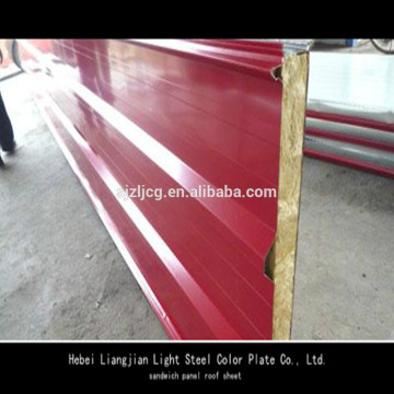 rockwool roof sandwich panel / sandwich panel roof sheet