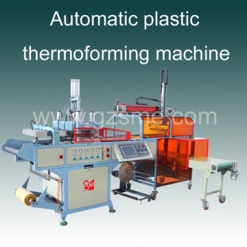 Automatic plastic thermoforming machine