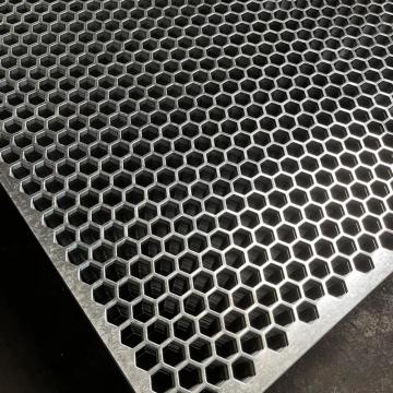 Hexagonal Hole Perforated Metal