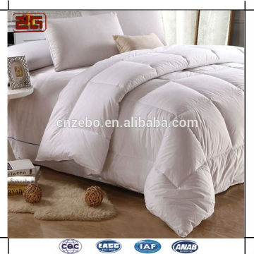 5 Star Hotel Used Luxury 233T Down Proof Fabric King Size Duck Down Duvet