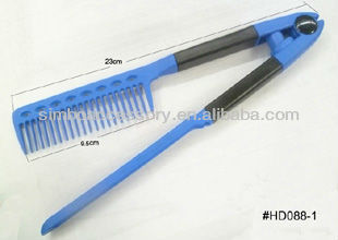 easy hair comb/ fashion ABC plastic hairdressing accessories tool easy hair comb