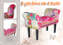 Bedroom patchwork lounge chair fotel patchwork