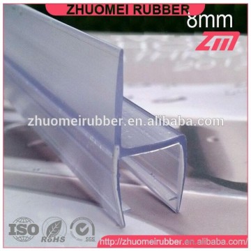 plastic water guard shower door seal strip