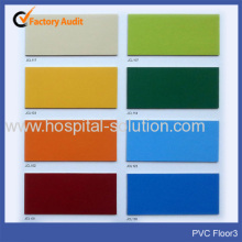 Vinyl Flooring Homogeneous Rolls For Hospital Medical Clean Rooms?