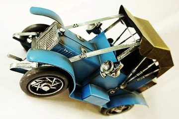 Convertible diecast model car