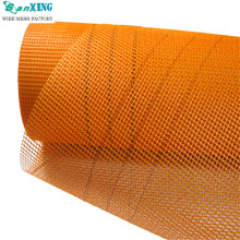 Truthahnmarkt Orange/Weiß Faserglas Netzwandmaterial