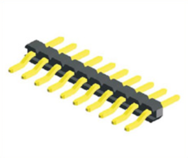 1.27mm Pin Header Angle SMT Type Single Row