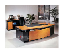 Luxury Solid Wood L Shape Director Office Desk