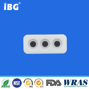 silicone keypad with conductive particle