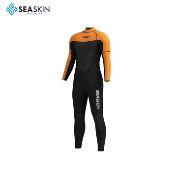 Seaskin Customized 3mm Neoprene Fabric Full Long Sleeve Diving Wetsuit