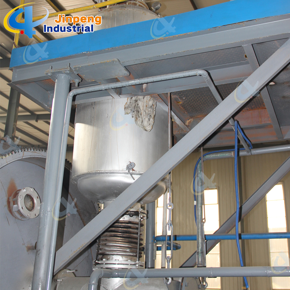 Carbon Black Incinerator Waste Plastic Pyrolysis Machine