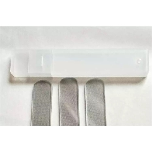 Round End Sandpaper Mini Glass Nail File