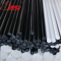 Engineering black white delrin pom plastic rod