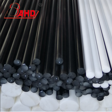 Engineering Black White Delrin Pom Plastikstange