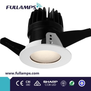 Fullamps led down lighter,dimmable led downlight,led cob downlight