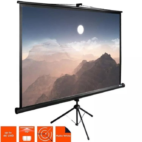 Manual tripod projector screen golf projector screen