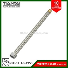 Copper flexible hose for water heater