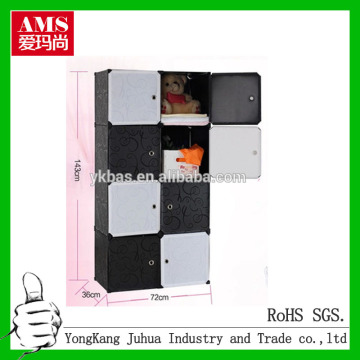 plastic clothes wardrobe folding portable wardrobe