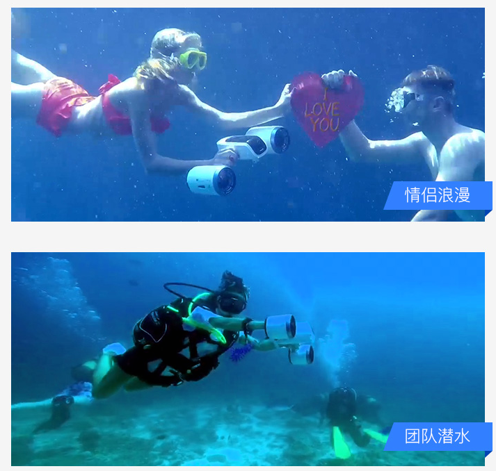Sublue White Shark Mix Underwater Scooter