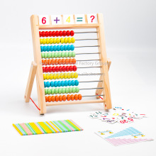 Hot Sale Wooden Calculator Rack for Elementary Math Practice