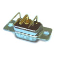 Power D-SUB 5W1 conector de PCB de ángulo recto