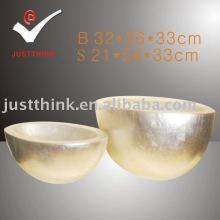 decorative floor silver vases