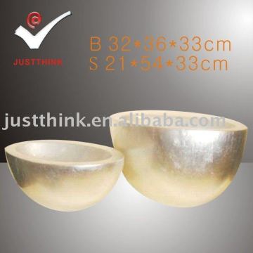 decorative floor silver vases