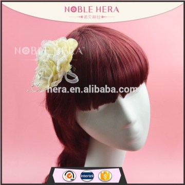 Flower Season Hair Product Factory Plastic Flower Hair Clips Flower Hair Accessories