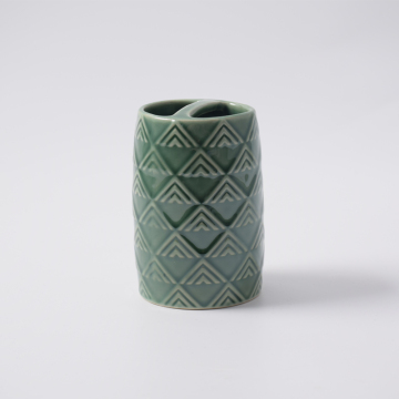 Ceramic robe hook black foaming soap dispenser