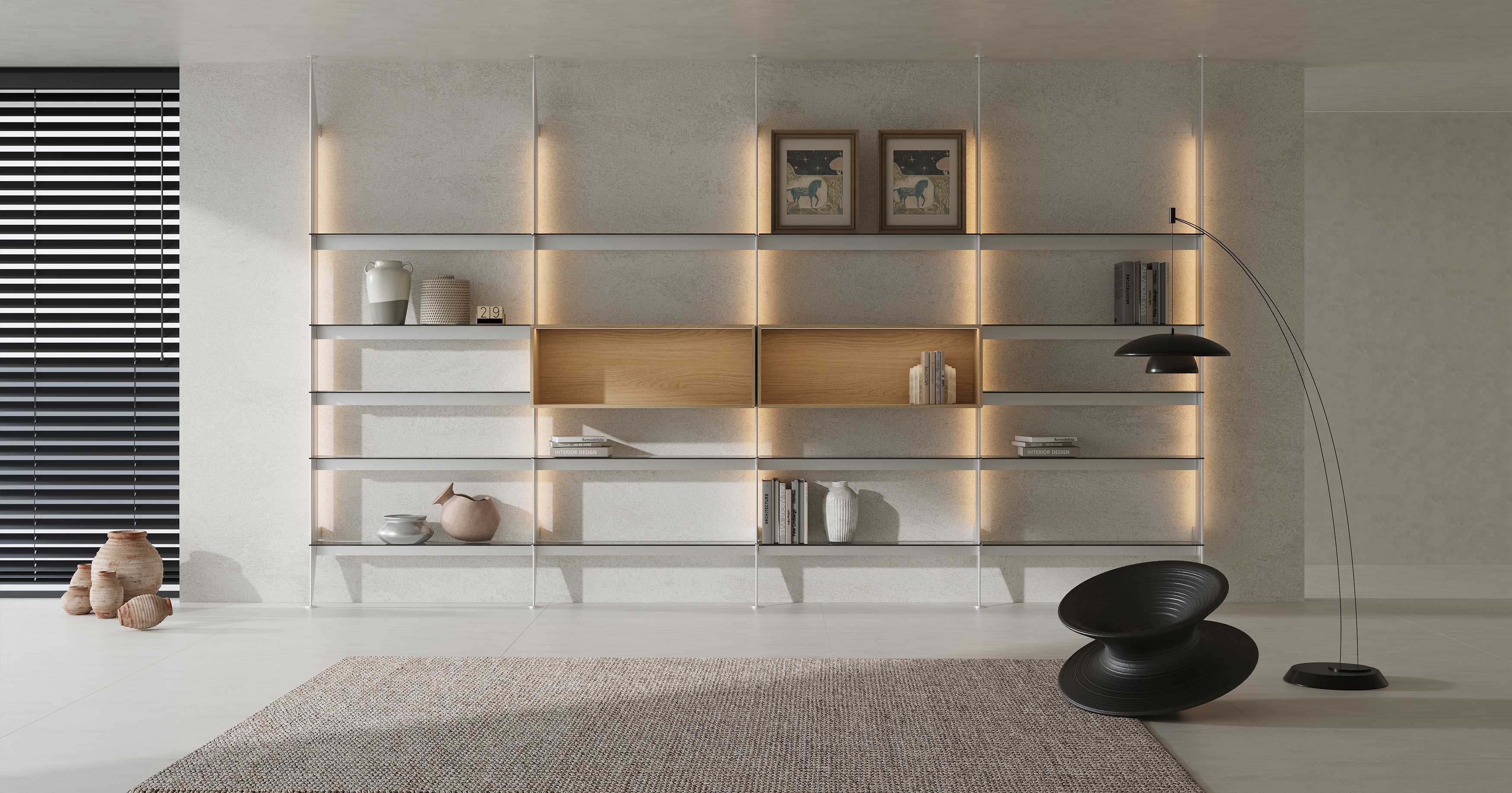 sistema de coluna montado na parede 2