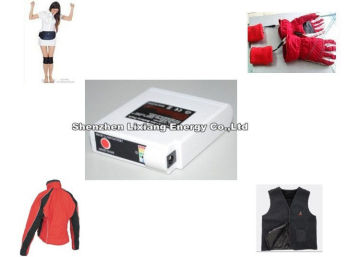 Rechargable 18650 Battery For Heated Jackets , 4-temperature Adjustable