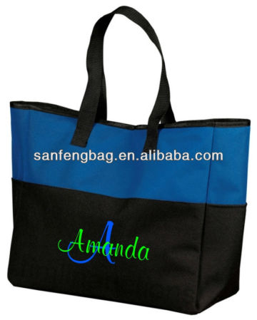 600D silk screen shopping bag