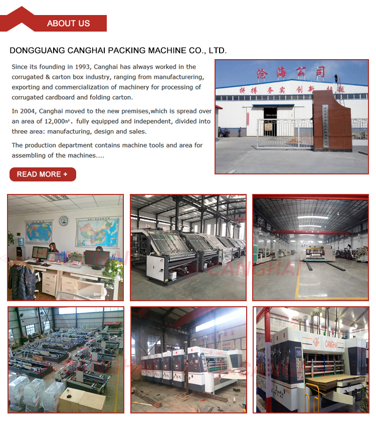 CANGHAI China corrugated cardboard thin blade slitter scorer cutting machine