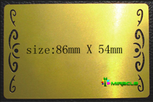Sublimation printing blank business card,name card