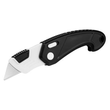 ABS and PC Plastic Safety Lock Back Pocket Folding Knife