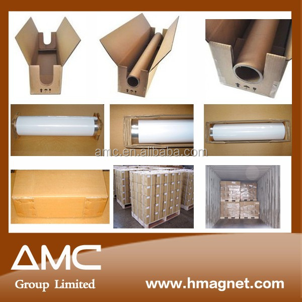 flexible rubber magnet plain roll with UV coated