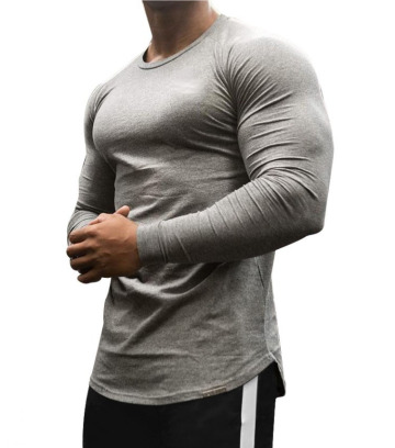 Crew-Neck  Workout Muscle Compression Tees