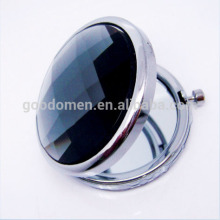 Custom pu make up mirror/compact mirror/pocket mirror