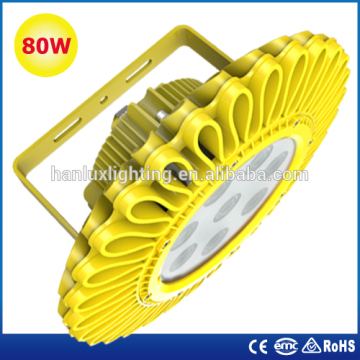 Platform explosion proof lamp,ATEX led ex proof light 80w