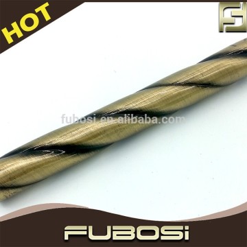 Extenders curtain pole twisted curtain pole design