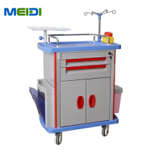 ABS Hospital Furniture Emergency Trolley