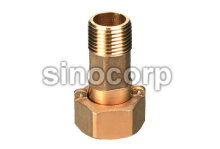Brass Meter Connection Fitting