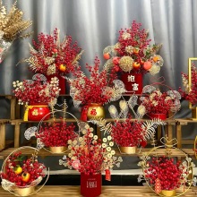 2025 Lunar New Year Eve Party Decoration Flowers for Chinese New Year