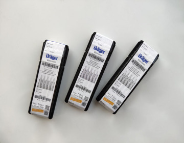 Drager short term gas detection tubes