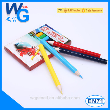 shorthand pencil/8 colored pencil set with gift box ( 3.5 inch colored pencil)