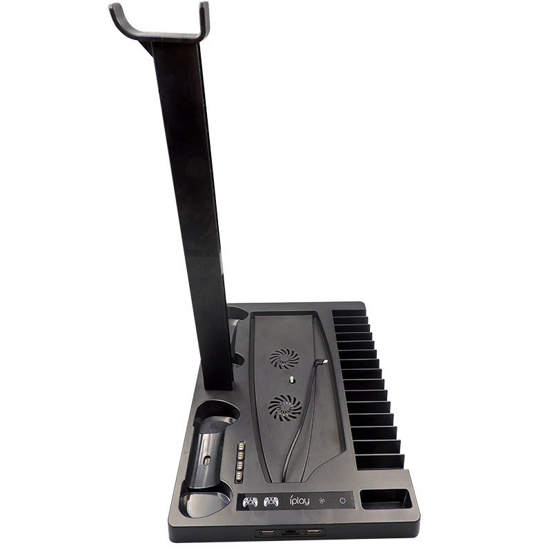 PS5 Vertical Stand With Headset stand holder 