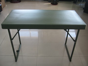 military folding table, steel folding table