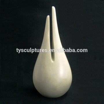 Famous abstract artificial art stone small home decor handcrafted marble sculpture