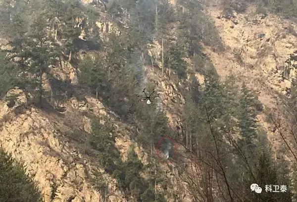 Unmanned Aerial Vehicle (UAV) Forest Fire Prevention and Putting out with Extingusher